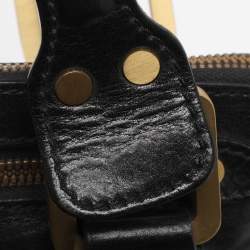 Pre Owned حقيبة جيمي تشو مالينا جلد ذهبية