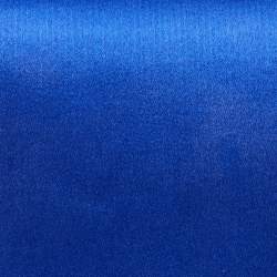 Pre Owned Jimmy Choo Blue Satin Crystals Embellished Flap Clutch