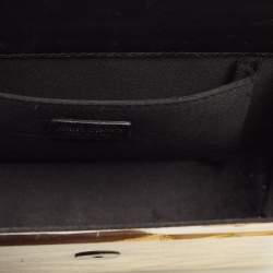 Pre Owned Jimmy Choo Acrylic and Leather Degrade Crinkled Candy Chain Clutch