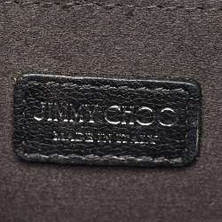 Pre Owned Jimmy Choo Acrylic and Leather Degrade Crinkled Candy Chain Clutch