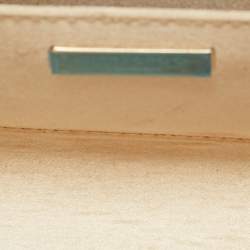 Pre Owned Jimmy Choo Black Acrylic and Leather Candy Chain Clutch 