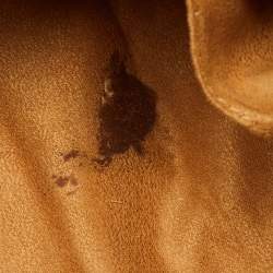 Pre Owned Jimmy Choo Metallic Brown Python Rosalie Satchel