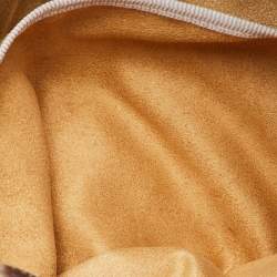 Pre Owned Jimmy Choo Brown Karung and Snakeskin Large Saba Hobo