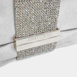 Pre Owned Jimmy Choo Gold Leather clutch