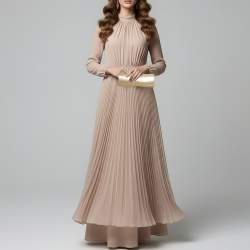 مملوكة مسبقًا Jimmy Choo Twill Tube Gold Glitter and Lurex Fabric Clutch