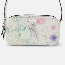 مملوكة مسبقًا Jimmy Choo Sailor Moon Collaboration Avenue Phone Holder White Leather