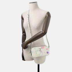 Pre Owned Jimmy Choo Sailor Moon Collaboration Avenue Phone Holder White Leather