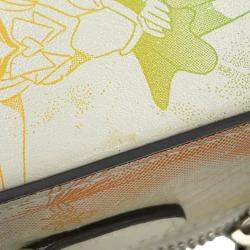 Pre Owned Jimmy Choo Sailor Moon Collaboration Avenue Phone Holder White Leather