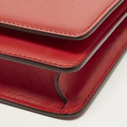 مملوكة مسبقًا Jimmy Choo Palace Red Leather Clutch Bag