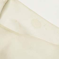 Pre Owned حقيبة هوبو جيمي تشو سابا جلد أبيض