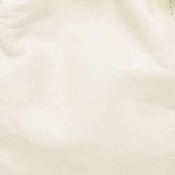 Pre Owned حقيبة هوبو جيمي تشو سابا جلد أبيض