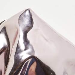 مملوكة مسبقًا حقيبة باكيت جيمي تشو بونبون جلد مرآة وردية