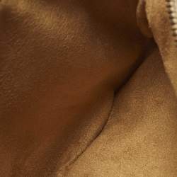 Pre Owned Jimmy Choo Shadow Chain Peach Leather Bag