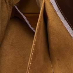 Pre Owned Jimmy Choo Tulita Brown Leather Tote