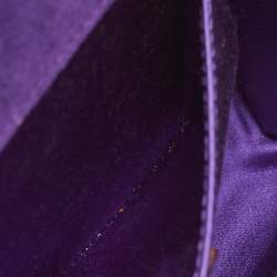 Pre Owned Jimmy Choo Candy White Hummingbird Acrylic and Leather Chain Clutch