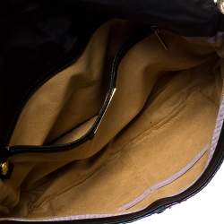 مملوكة مسبقًا Jimmy Choo Multicolor Metallic Python Frame Flap Chain Shoulder Bag