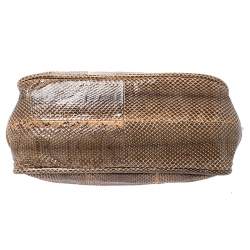 Pre Owned Jimmy Choo Python Ramona Shoulder Bag