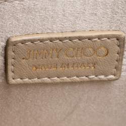 مملوكة مسبقًا Jimmy Choo Black/White Printed Acrylic Candy Clutch Bag