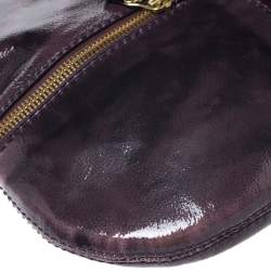 Pre Owned حقيبة يد جيمي تشو مونا سويدي وجلد خضراء نيون