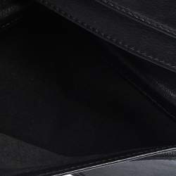 Pre Owned Jimmy Choo Black Patent Leather Continental Wallet