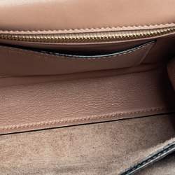 مملوكة مسبقًا Jimmy Choo Brown Python Rebel Shoulder Bag