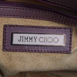 مملوكة مسبقًا حقيبة كتف جيمى تشو توليتا جلد غريب صفراء 