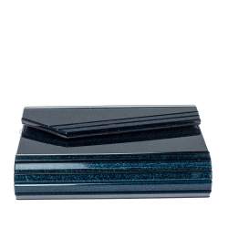 Pre Owned حقيبة كلتش جيمي تشو كاندي أكريليك زرقاء