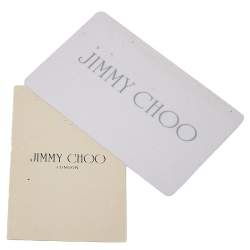 Jimmy Choo Beige Leather Rebel Top Handle Bag