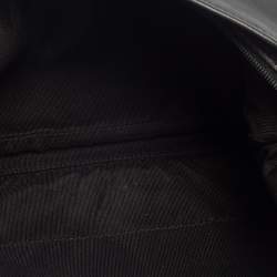 مملوكة مسبقًا Jimmy Choo Black Leather Studded Zulu Clutch