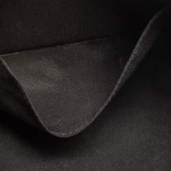 مملوكة مسبقًا Jimmy Choo Black Leather Studded Zulu Clutch