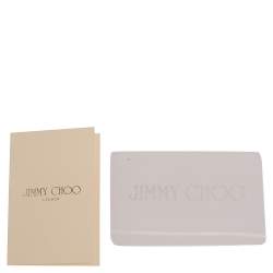 Jimmy Choo Zebra Print Calfhair, Patent and Leather Flap Chain Shoulder Bag