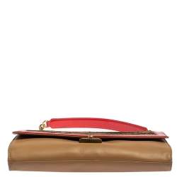 Jimmy Choo Zebra Print Calfhair, Patent and Leather Flap Chain Shoulder Bag