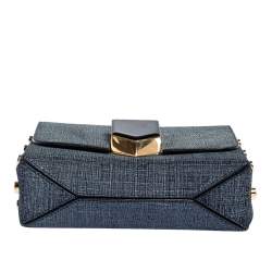 مملوكة مسبقًا حقيبة كتف جيمي تشو لوكت بتي كانفاس رمادي