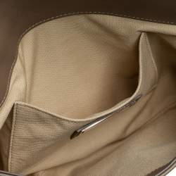 مملوكة مسبقًا Jimmy Choo Yellow/Dark Beige Python and Leather Jasmine Clutch