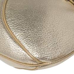 مملوكة مسبقًا حقيبة هوبو جيمي تشو تاليا جلد ذهبي