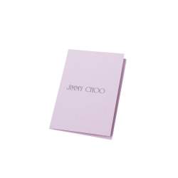 مملوكة مسبقًا Jimmy Choo Black Python Oversized Zip Clutch