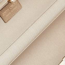 Pre Owned Jimmy Choo Multicolor Acrylic Mirror Disco Ball Tube Clutch