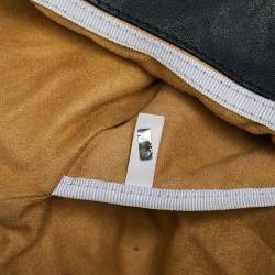 مملوكة مسبقًا Jimmy Choo Black Cut Out Leather Lohla Hobo