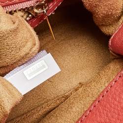 Jimmy Choo Coral Leather Rosalie Satchel