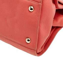 Jimmy Choo Coral Leather Rosalie Satchel