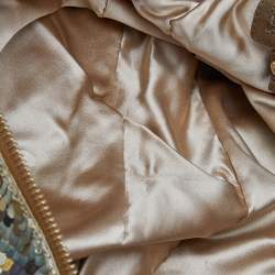 Pre Owned حقيبة كتف جيمي تشو سلسلة كارولينا ترتر متعدد الألوان ميتالك