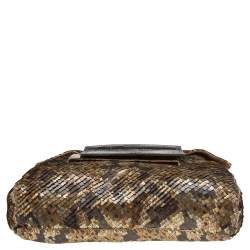 Pre Owned حقيبة كتف جيمي تشو سلسلة كارولينا ترتر متعدد الألوان ميتالك