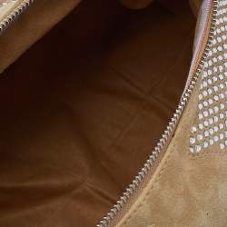 مملوكة مسبقًا حقيبة هوبو جيمي تشو مزخرف كريستال سويدي بيج