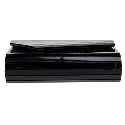 Pre Owned Jimmy Choo Black Acrylic Candy Chain Clutch Bag