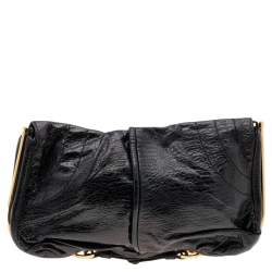 Jimmy Choo Black Leather Ayse Shoulder Bag