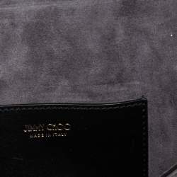 Pre Owned Jimmy Choo Black Leather Varenne Belt Bag