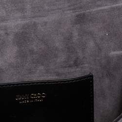 Pre Owned Jimmy Choo Black Leather Varenne Belt Bag