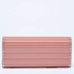 Pre Owned حقيبة كلتش جيمي تشو سويتي أكريليك وردي