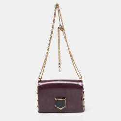 Jimmy choo discount gypsy bag burgundy