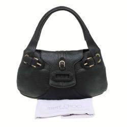 Jimmy Choo Choco Brown Leather Tulita Hobo